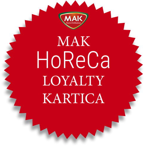 MAK HoReCa LOYALTY card